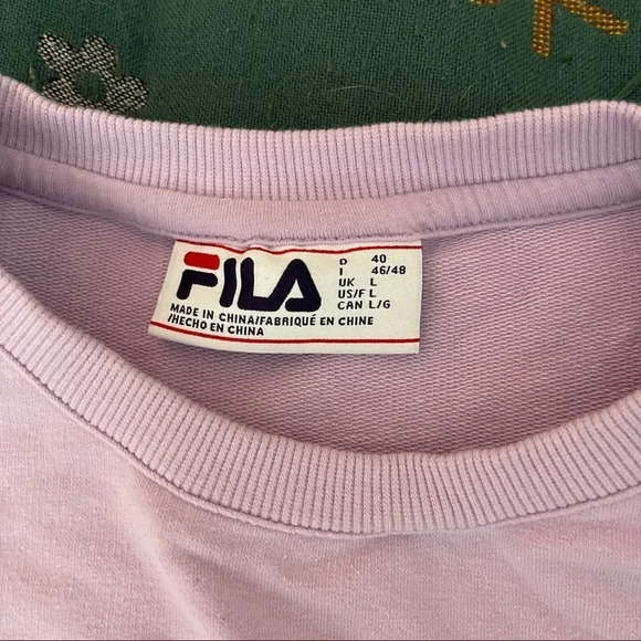 Fila pullover sweater - size L - Picture 7 of 7
